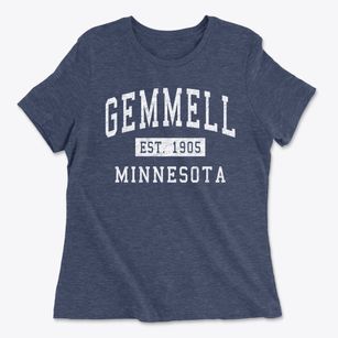Gemmell Minnesota Classic Established Women's Cotton T-Shirt
