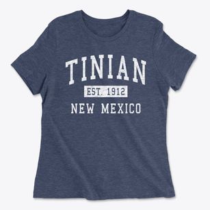 Tinian New Mexico Classic Established Women's Cotton T-Shirt