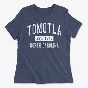 Tomotla North Carolina Classic Established Women's Cotton T-Shirt
