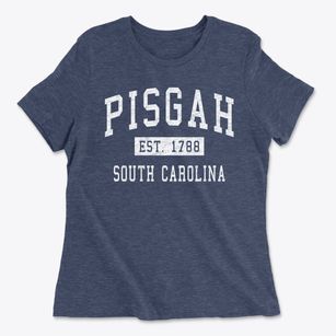 Pisgah South Carolina Classic Established Women's Cotton T-Shirt