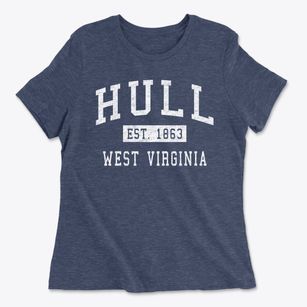 Hull West Virginia Classic Established Women's Cotton T-Shirt