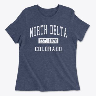 North Delta Colorado Classic Established Women's Cotton T-Shirt