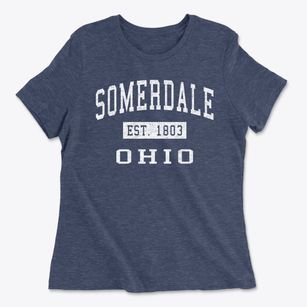 Somerdale Ohio Classic Established Women's Cotton T-Shirt