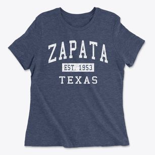 Zapata Texas Classic Established Women's Cotton T-Shirt