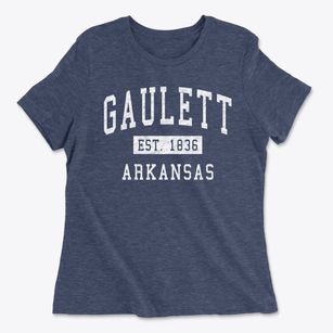 Gaulett Arkansas Classic Established Women's Cotton T-Shirt