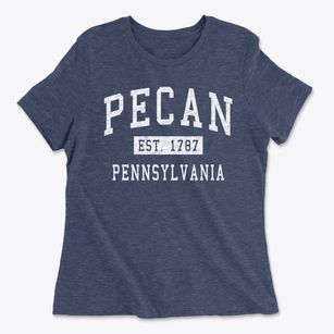 Pecan Pennsylvania Classic Established Women's Cotton T-Shirt