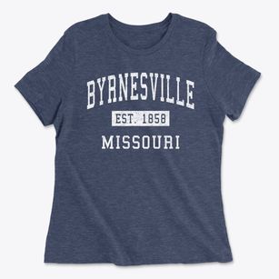 Byrnesville Missouri Classic Established Women's Cotton T-Shirt