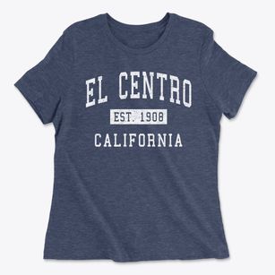 El Centro California Classic Established Women's Cotton T-Shirt