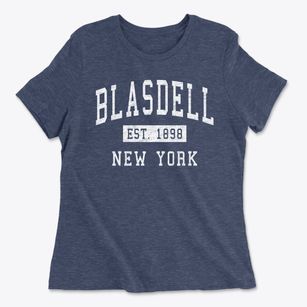 Blasdell New York Classic Established Women's Cotton T-Shirt