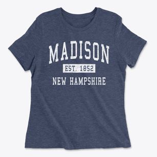 Madison New Hampshire Classic Established Women's Cotton T-Shirt