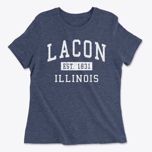 Lacon Illinois Classic Established Women's Cotton T-Shirt