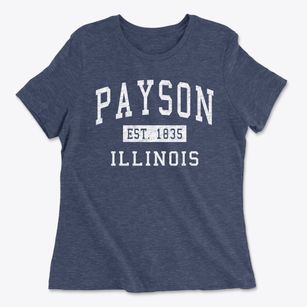 Payson Illinois Classic Established Women's Cotton T-Shirt
