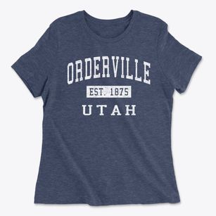 Orderville Utah Classic Established Women's Cotton T-Shirt