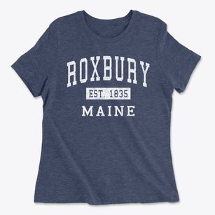 Roxbury Maine Classic Established Women's Cotton T-Shirt