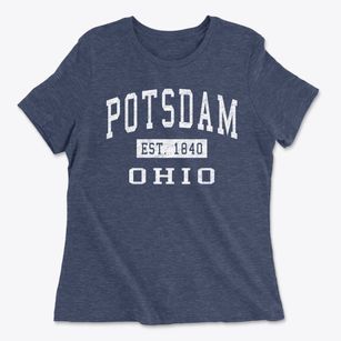 Potsdam Ohio Classic Established Women's Cotton T-Shirt