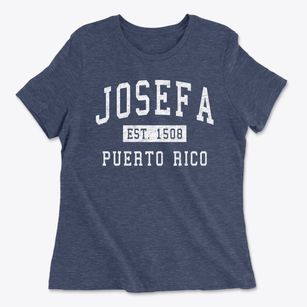 Josefa Puerto Rico Classic Established Women's Cotton T-Shirt