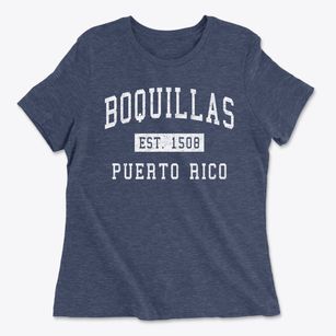 Boquillas Puerto Rico Classic Established Women's Cotton T-Shirt