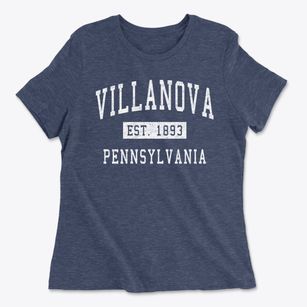 Villanova Pennsylvania Classic Established Women's Cotton T-Shirt