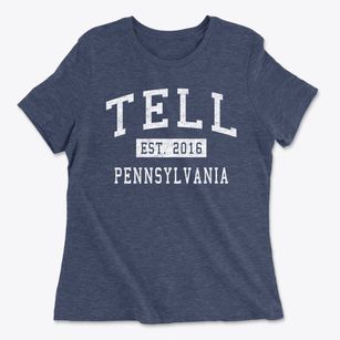 Tell Pennsylvania Classic Established Women's Cotton T-Shirt