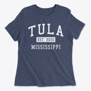 Tula Mississippi Classic Established Women's Cotton T-Shirt