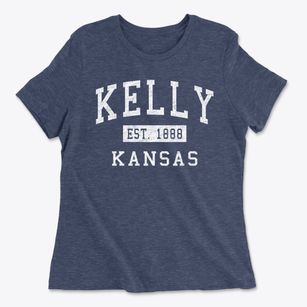 Kelly Kansas Classic Established Women's Cotton T-Shirt