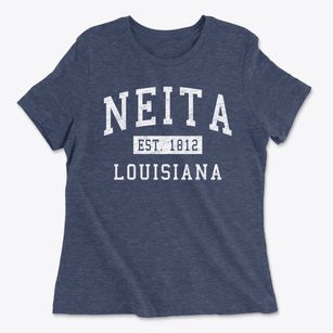 Neita Louisiana Classic Established Women's Cotton T-Shirt