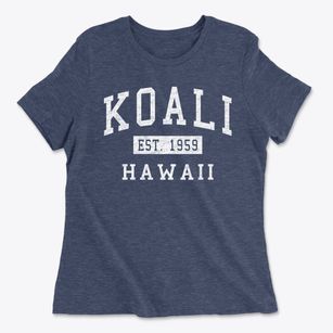 Koali Hawaii Classic Established Women's Cotton T-Shirt
