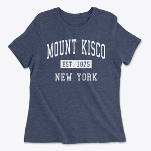 Mount Kisco New York Classic Established Women's Cotton T-Shirt