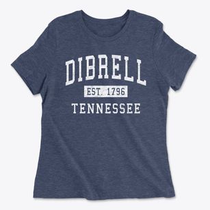 Dibrell Tennessee Classic Established Women's Cotton T-Shirt