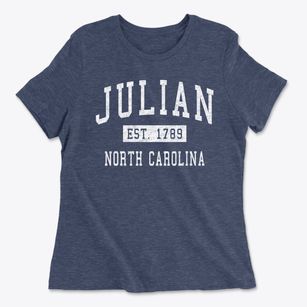 Julian North Carolina Classic Established Women's Cotton T-Shirt