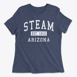Steam Arizona Classic Established Women's Cotton T-Shirt