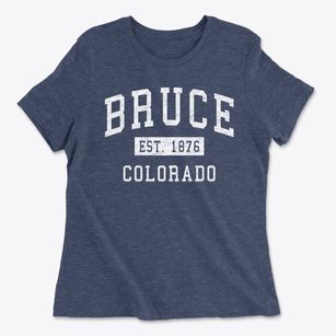 Bruce Colorado Classic Established Women's Cotton T-Shirt