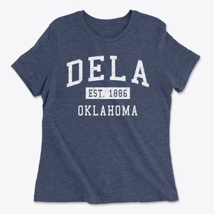Dela Oklahoma Classic Established Women's Cotton T-Shirt