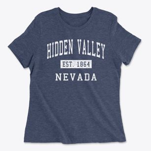 Hidden Valley Nevada Classic Established Women's Cotton T-Shirt