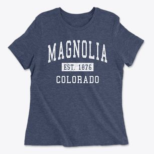 Magnolia Colorado Classic Established Women's Cotton T-Shirt