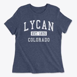 Lycan Colorado Classic Established Women's Cotton T-Shirt