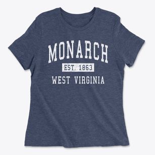 Monarch West Virginia Classic Established Women's Cotton T-Shirt
