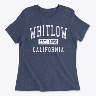 Whitlow California Classic Established Women's Cotton T-Shirt