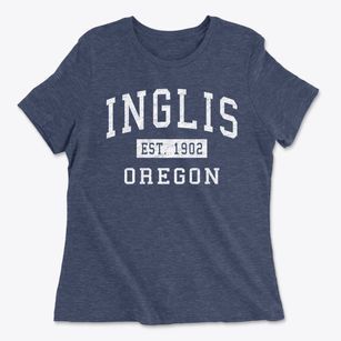 Inglis Oregon Classic Established Women's Cotton T-Shirt