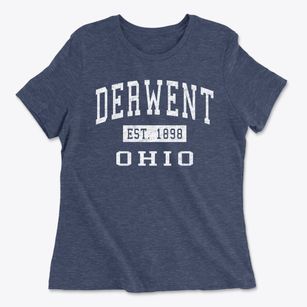 Derwent Ohio Classic Established Women's Cotton T-Shirt