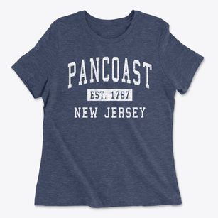 Pancoast New Jersey Classic Established Women's Cotton T-Shirt