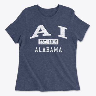 Ai Alabama Classic Established Women's Cotton T-Shirt