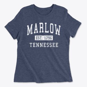 Marlow Tennessee Classic Established Women's Cotton T-Shirt