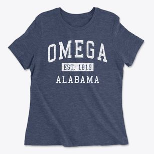 Omega Alabama Classic Established Women's Cotton T-Shirt