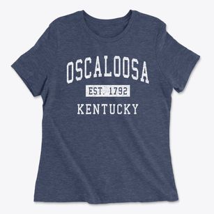 Oscaloosa Kentucky Classic Established Women's Cotton T-Shirt