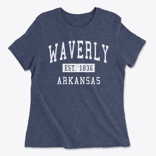 Waverly Arkansas Classic Established Women's Cotton T-Shirt