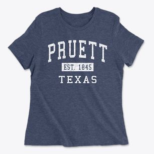 Pruett Texas Classic Established Women's Cotton T-Shirt