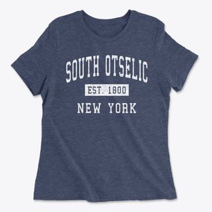 South Otselic New York Classic Established Women's Cotton T-Shirt