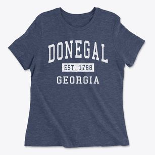 Donegal Georgia Classic Established Women's Cotton T-Shirt