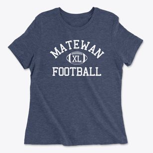 Matewan Senior High School Classic Football Women's Cotton T-Shirt